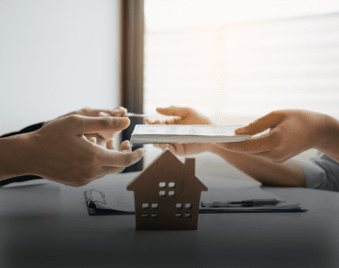 sinal de negócio-arras