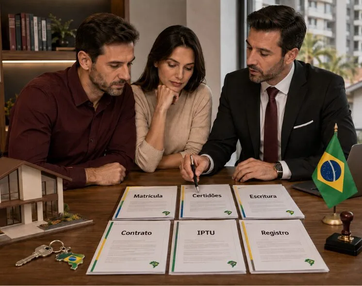 Quais documentos são necessários para a compra de um imóvel no Brasil?